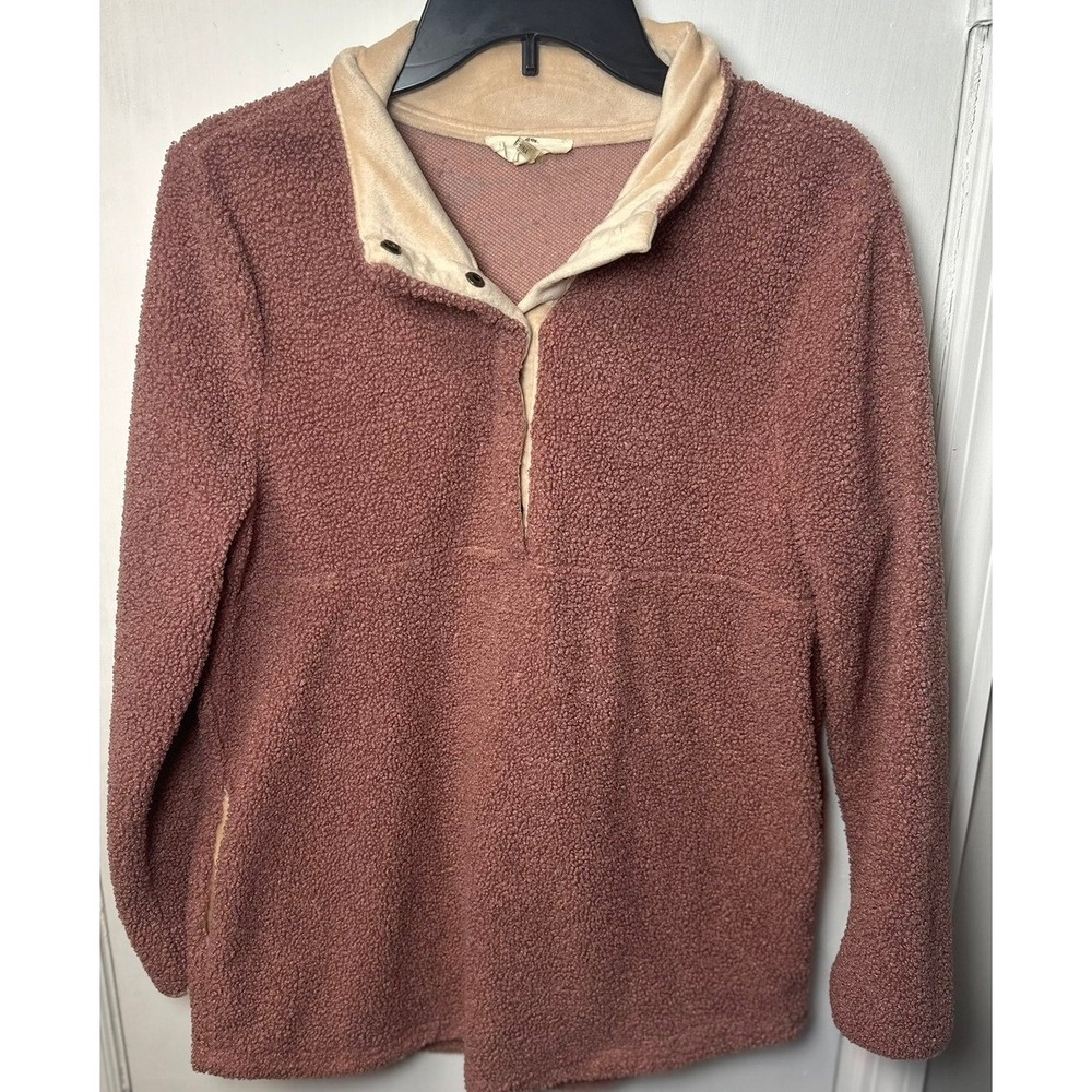 Entro | Mauve Teddy Pullover | Size S